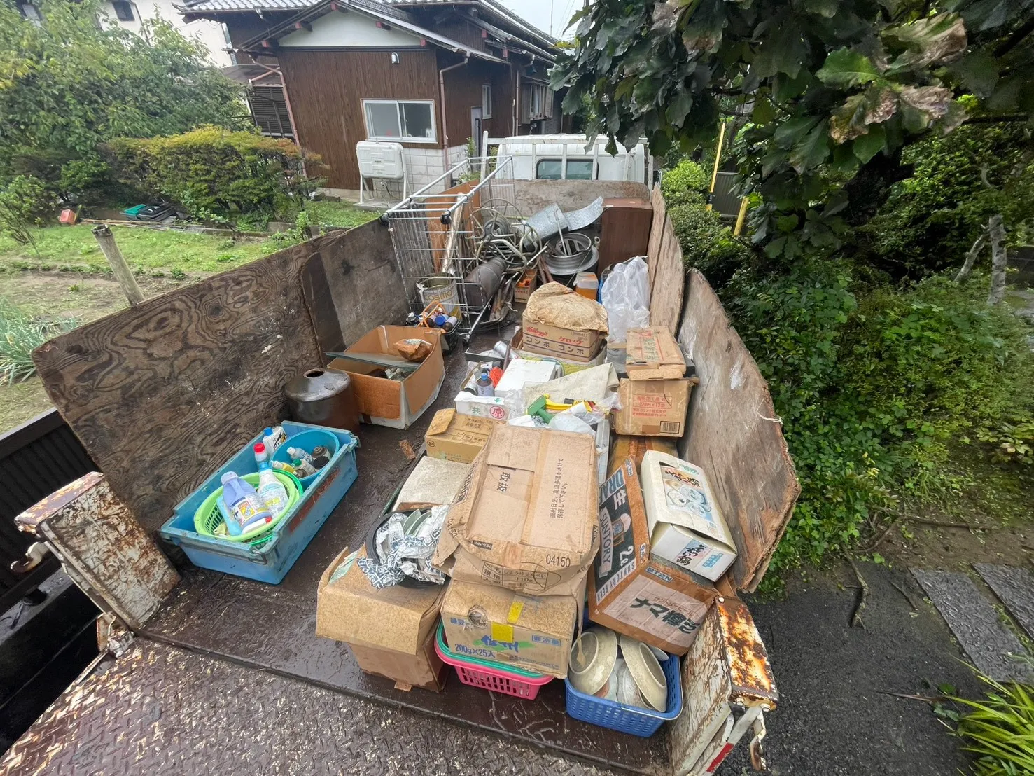 回収前