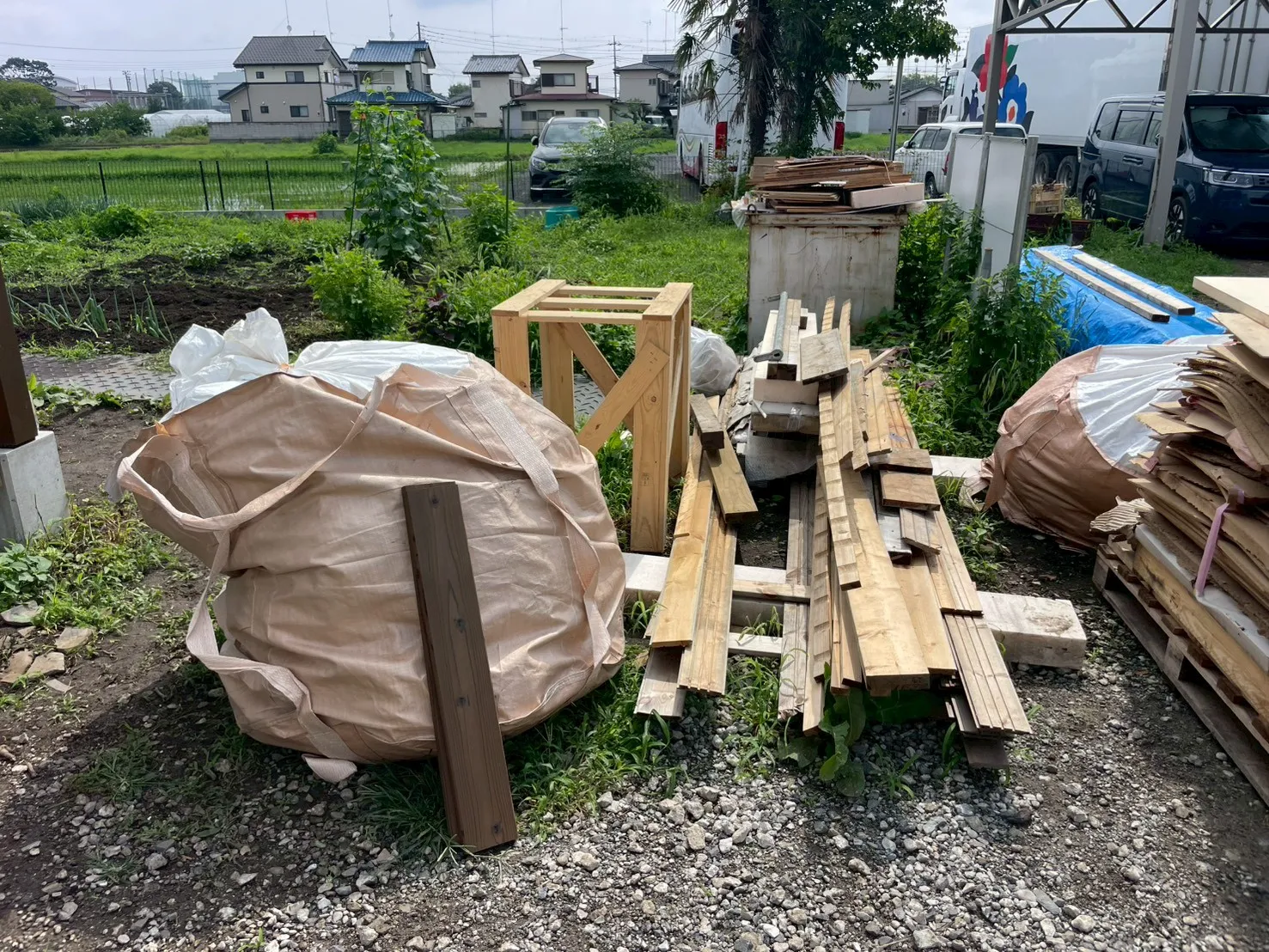 回収前