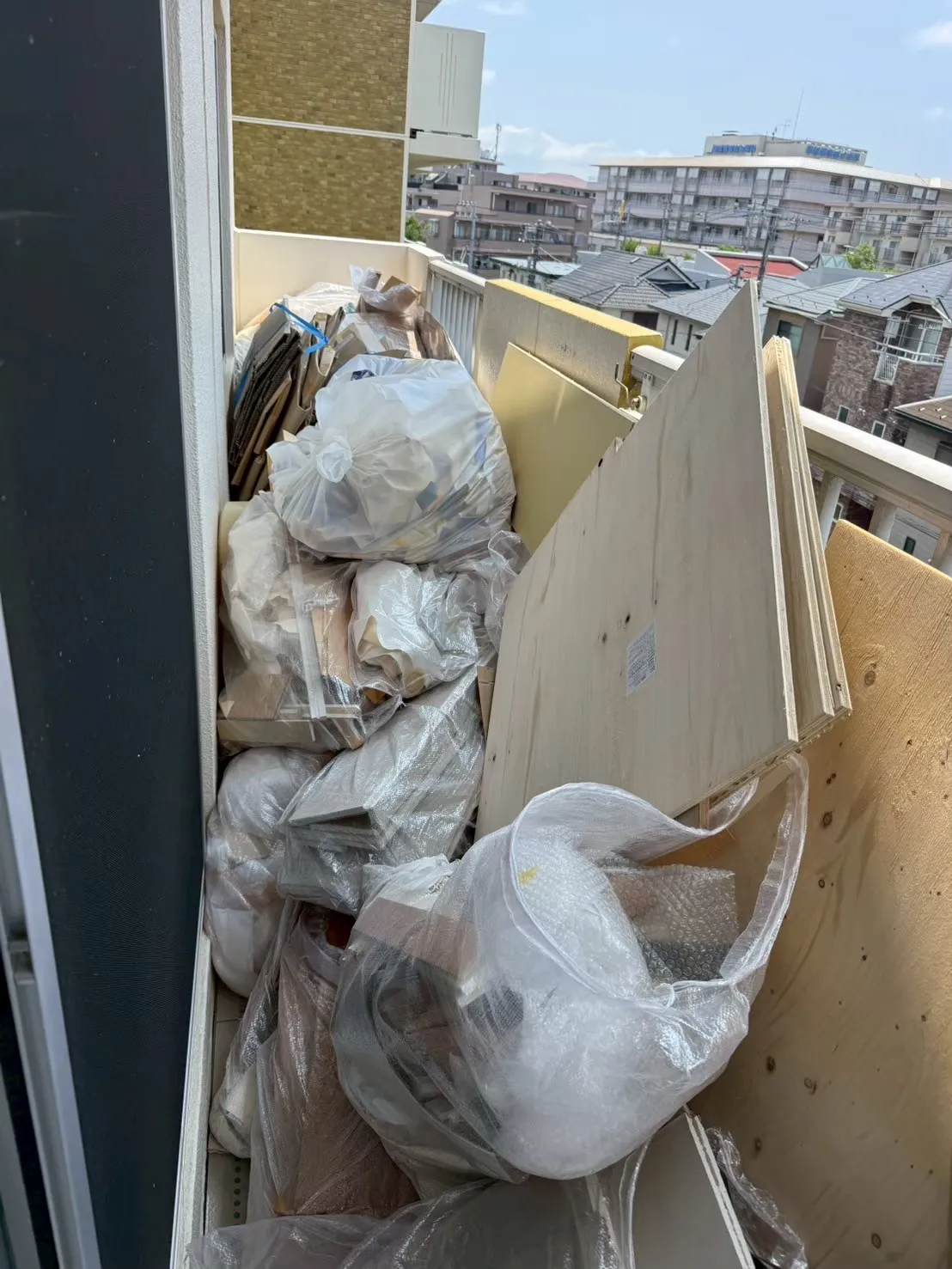 回収前