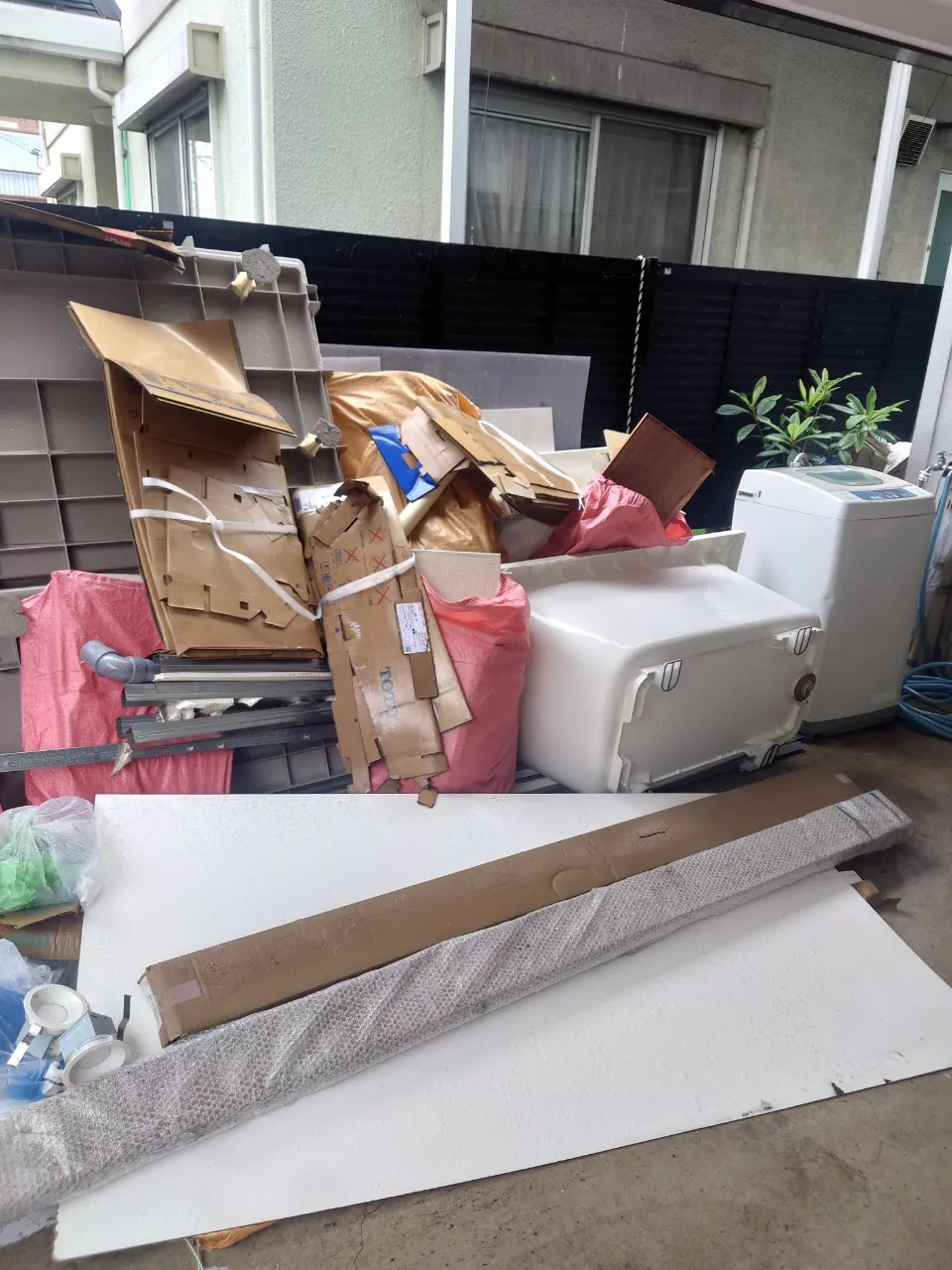 回収前