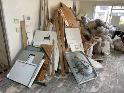 マンションリフォーム工事に伴う産業廃棄物回収画像