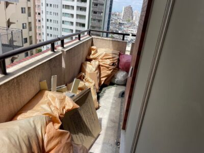 リフォーム工事に伴う産業廃棄物回収