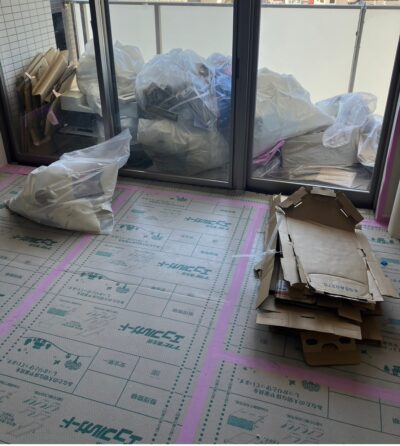マンションリフォーム工事に伴う産業廃棄物回収