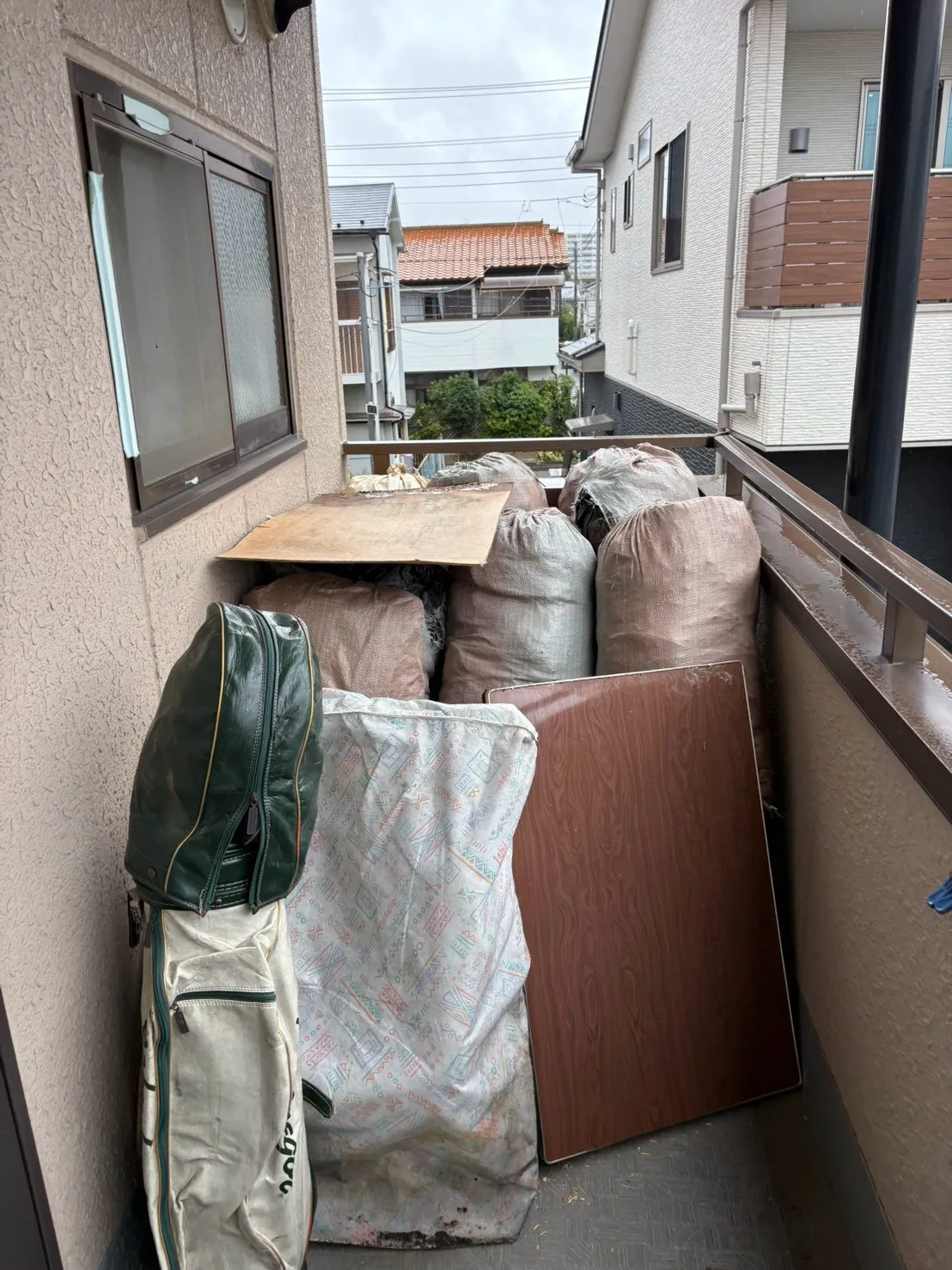 回収前