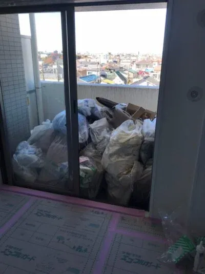 回収前