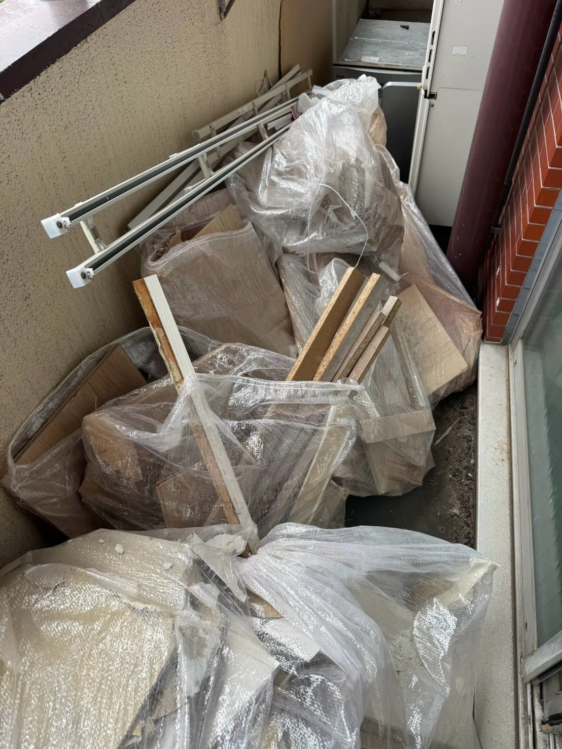 回収前