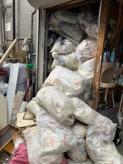回収前