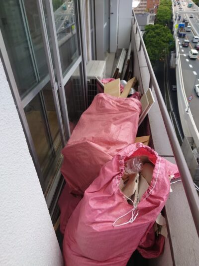リフォーム工事に伴う産業廃棄物回収