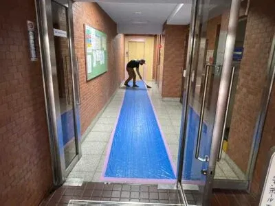 作業中