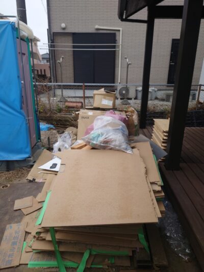 新築廃材回収