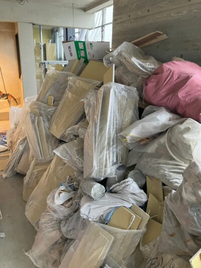 マンションの新築工事から排出される産業廃棄物