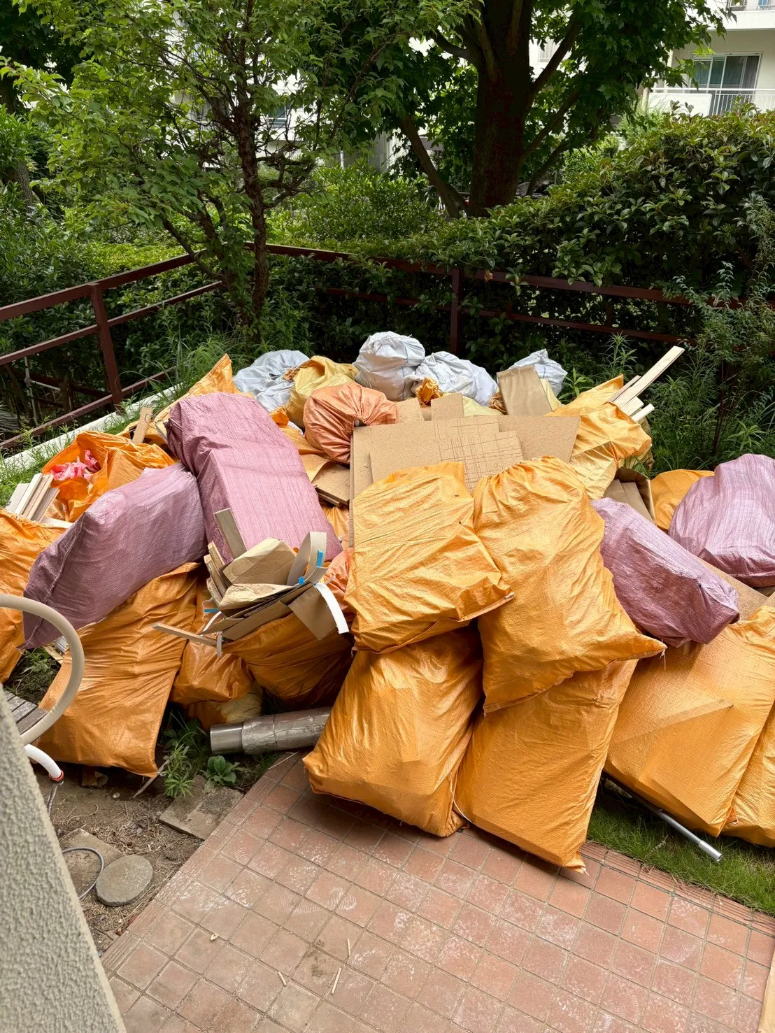 回収前