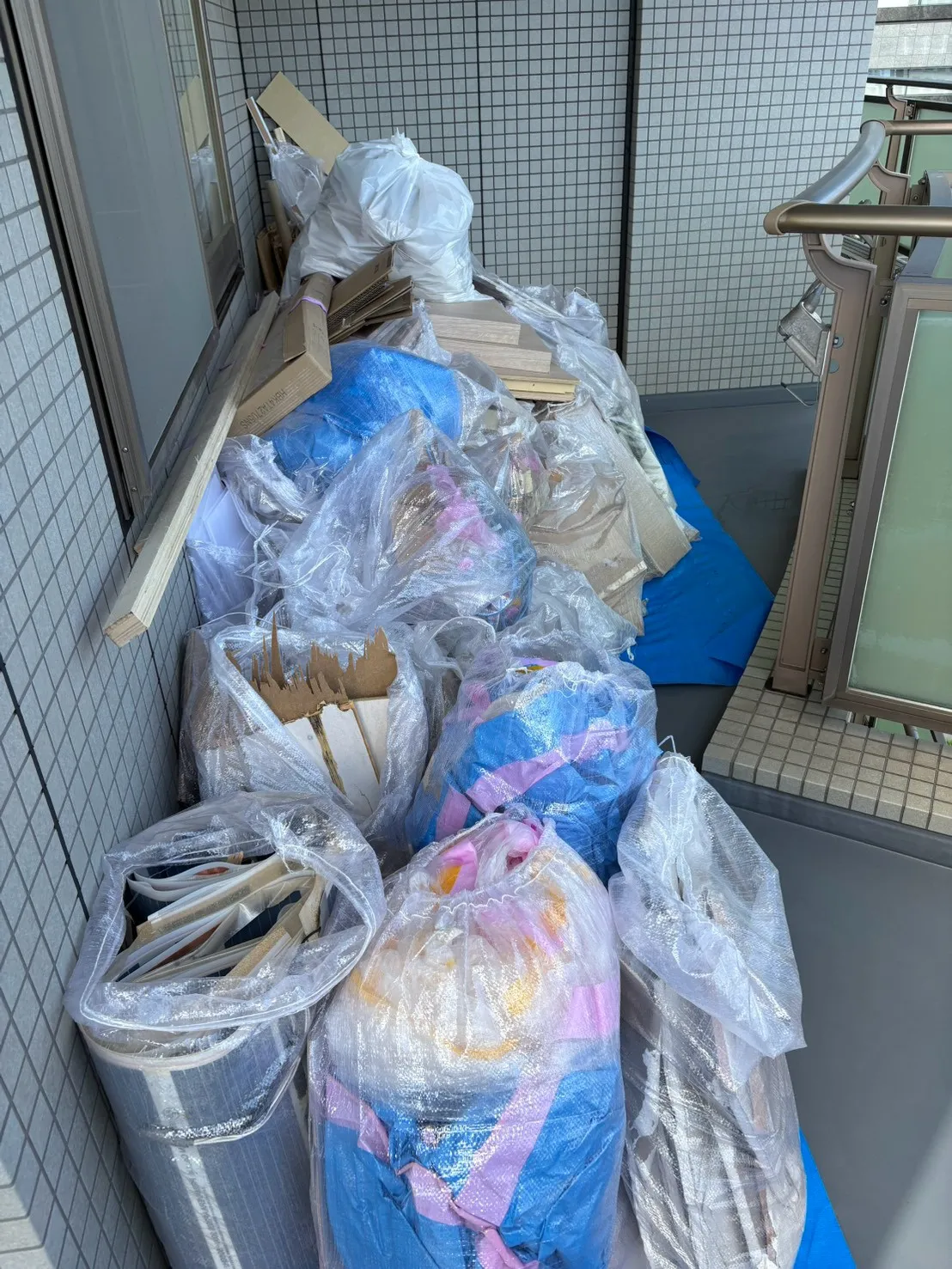 回収前
