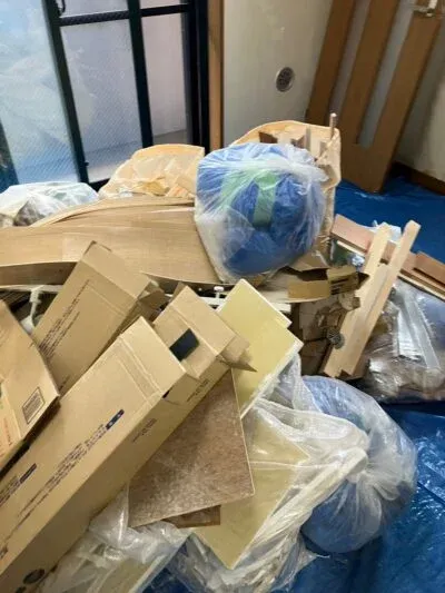 回収前